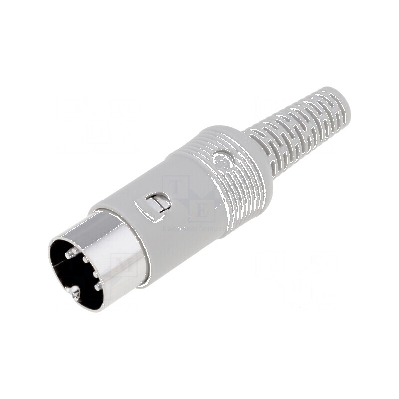 Conector DIN mufă tată PIN 5 180° pe cablu | Electronic-mag.ro | Componente Electronice Conector DIN mufă tată PIN 5 180° pe cablu | Electronic-mag.ro | Componente Electronice
