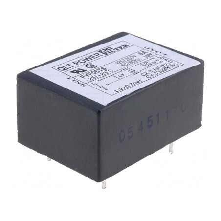 Filtru anti-interferențe 250VAC 100nF 3,3nF 0,7mH THT | Electronic-mag.ro | Componente Electronice
