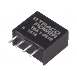 Convertor DC/DC 1W 4,5-5,5V la 3,3V 260mA | Electronic-mag.ro | Componente Electronice