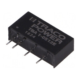 Convertor DC/DC 1W 4,5-5,5V la 12V 84mA SIP7 | Electronic-mag.ro | Componente Electronice