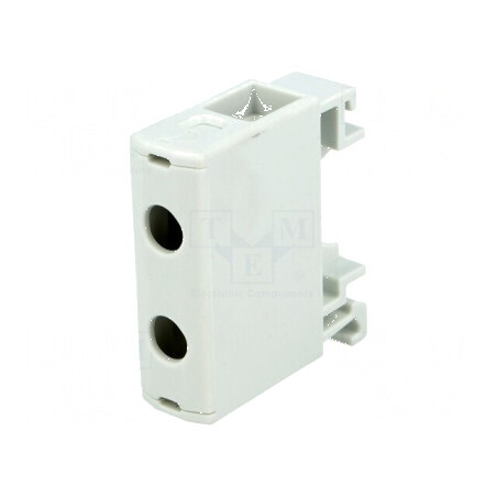 Term. îmbinare şine 1,5-16mm2 2 borne gri TS35 1kV | Electronic-mag.ro | Componente Electronice