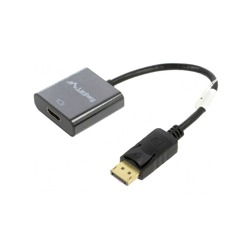 Adaptor DisplayPort 1.2 la HDMI 1.2 - Mufă DisplayPort și Soclu HDMI | Electronic-mag.ro | Componente Electronice