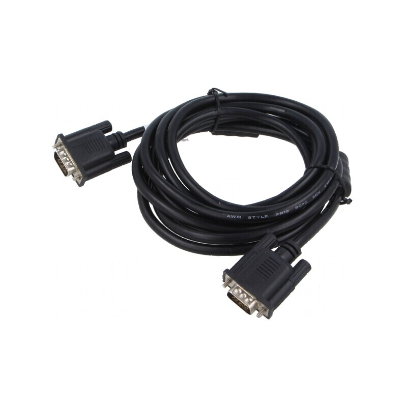 Cablu D-Sub 15pin HD 3m negru | Electronic-mag.ro | Componente Electronice Cablu D-Sub 15pin HD 3m negru | Electronic-mag.ro | Componente Electronice