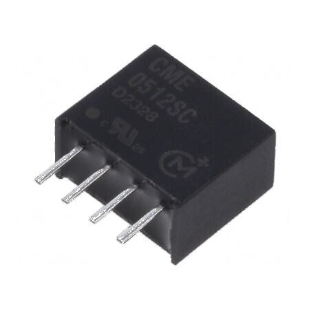 Convertor DC/DC 0,75W 4,5-5,5V la 12VDC 63mA | Electronic-mag.ro | Componente Electronice