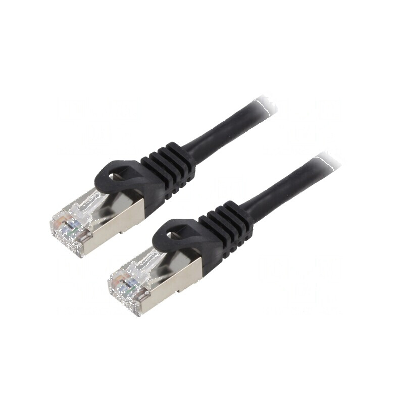 Cablul Patch F/UTP 6 litat CCA PVC negru 10m 26AWG | Electronic-mag.ro | Componente Electronice Cablul Patch F/UTP 6 litat CCA PVC negru 10m 26AWG | Electronic-mag.ro | Componente Electronice