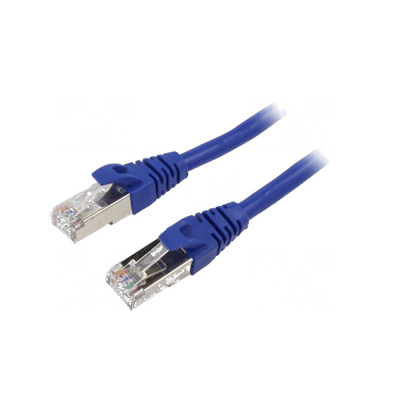 Cablul patch F/UTP 6 litat Cu PVC albastru 3m 26AWG | Electronic-mag.ro | Componente Electronice Cablul patch F/UTP 6 litat Cu PVC albastru 3m 26AWG | Electronic-mag.ro | Componente Electronice