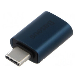 Adapter USB 3.2 Gen 2 USB A la USB C, culoare albastră | Electronic-mag.ro | Componente Electronice