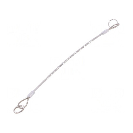 Cablu de asigurare PVC oțel inoxidabil 150mm | Electronic-mag.ro | Componente Electronice