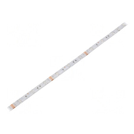 Bandă LED RGB 5050 12V 30 LED/m 10mm PCB alb IP65 7,2W/m | Electronic-mag.ro | Componente Electronice