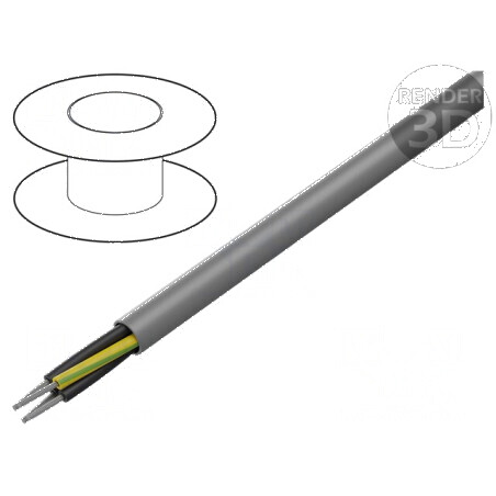 Cablu ÖLFLEX® 440 P 4G0,5mm2 neecranat 300V 500V Cu litat | Electronic-mag.ro | Componente Electronice