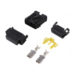 Soclu cu protecție 29mm 80A pe cablu cu împingere, 1 pistă | Electronic-mag.ro | Componente Electronice