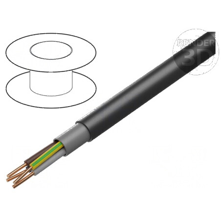 Cablu de alimentare BiTinstal H 3G4mm2 LSZH Cu | Electronic-mag.ro | Componente Electronice