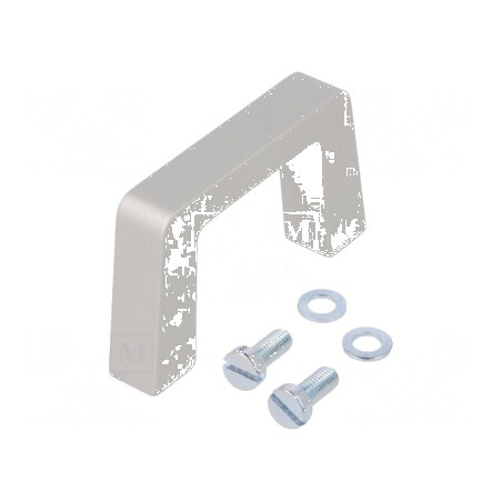 Suport aluminiu gri 40mm H, 69mm L, 12,2mm W cu manetă | Electronic-mag.ro | Componente Electronice