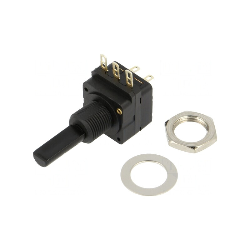 Potențiometru axial 10kΩ 200mW THT 6mm plastic cărbune | Electronic-mag.ro | Componente Electronice Potențiometru axial 10kΩ 200mW THT 6mm plastic cărbune | Electronic-mag.ro | Componente Electronice