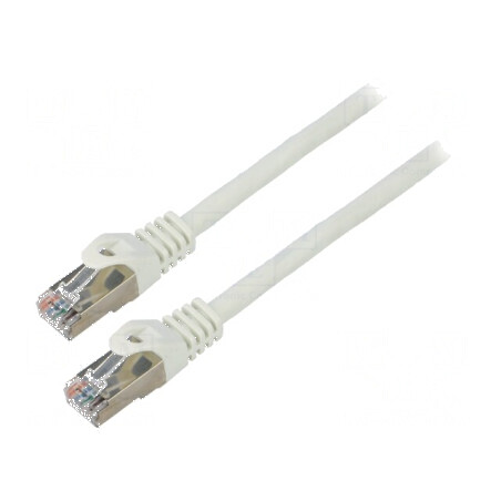 Cablul patch F/UTP 6 litat CCA PVC gri 10m 26AWG | Electronic-mag.ro | Componente Electronice
