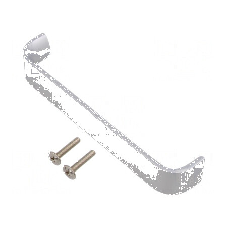 Suport aluminiu naturală 30mm H, 168mm L, 25mm W cu manetă | Electronic-mag.ro | Componente Electronice