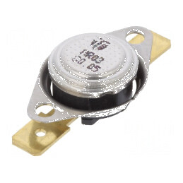 Termostat SPST-NC 80°C 16A 250VAC cu terminali 6,3mm | Electronic-mag.ro | Componente Electronice