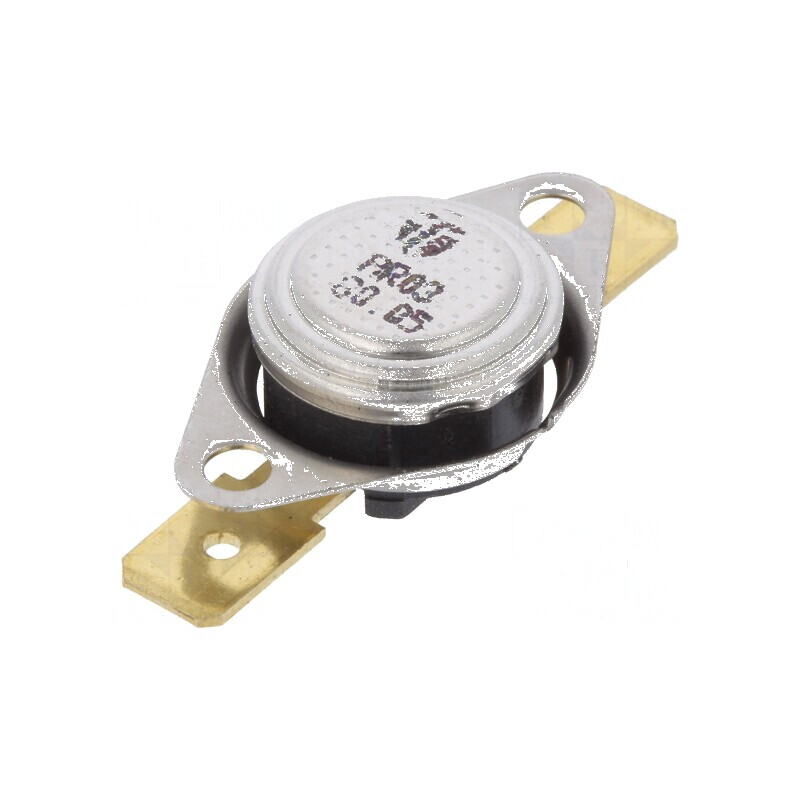 Termostat SPST-NC 80°C 16A 250VAC cu terminali 6,3mm | Electronic-mag.ro | Componente Electronice