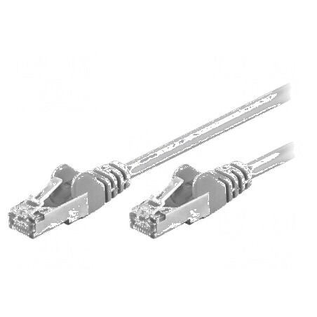 Cablaj patch F/UTP 5e CCA PVC gri 10m 26AWG | Electronic-mag.ro | Componente Electronice