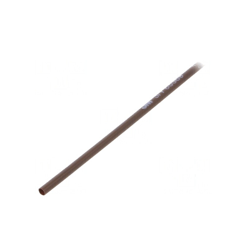 Manșon termocontractabil subțire 3:1 3mm 1m maro | Electronic-mag.ro | Componente Electronice