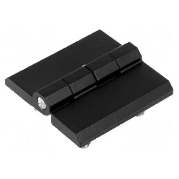 Balama Lățime 50mm Aliaj Aluminiu și Zinc Negru, Înălțime 50mm | Electronic-mag.ro | Componente Electronice
