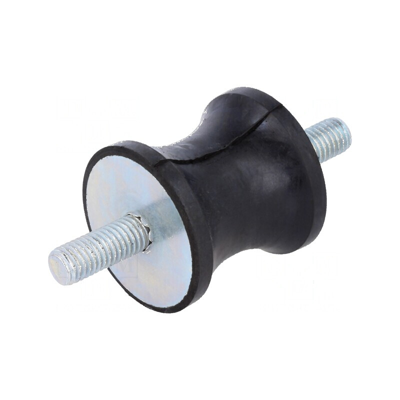 Atenuator vibrații M8 35mm 34mm gumă 1564N 184N/mm | Electronic-mag.ro | Componente Electronice