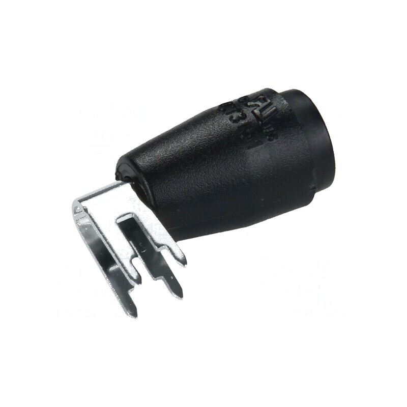 Conector banană 4mm soclu neagră 25A pentru PCB 1kV | Electronic-mag.ro | Componente Electronice Conector banană 4mm soclu neagră 25A pentru PCB 1kV | Electronic-mag.ro | Componente Electronice
