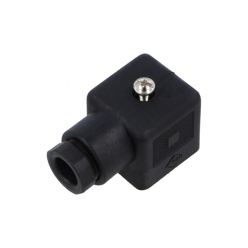 Conector cu valvă mufe A 18mm mamă 4 pini unghi 90° | Electronic-mag.ro | Componente Electronice