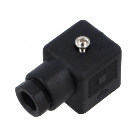 Conector cu valvă mufe A 18mm mamă 4 pini unghi 90° | Electronic-mag.ro | Componente Electronice