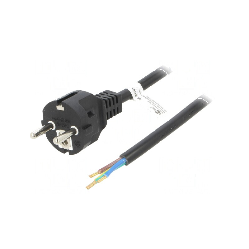 Cablu CEE 7/7 E/F 1,5m 16A 250V PVC Negru | Electronic-mag.ro | Componente Electronice Cablu CEE 7/7 E/F 1,5m 16A 250V PVC Negru | Electronic-mag.ro | Componente Electronice