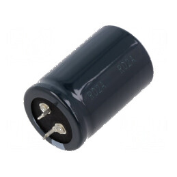 Condensator electrolitic SNAP-IN 470uF 450VDC Ø30x45mm ±20% | Electronic-mag.ro | Componente Electronice