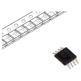 Comutator analogic SPDT IC VSSOP8 1 Ch 4,5÷18VDC 4,5÷36VDC | Electronic-mag.ro | Componente Electronice