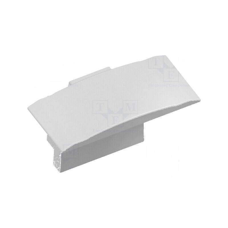 Obturator LED profil argintiu, 10 bucăți | Electronic-mag.ro | Componente Electronice