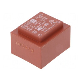 Transformator încapsulat 3,2VA 230VAC 12V 267mA pentru PCB | Electronic-mag.ro | Componente Electronice