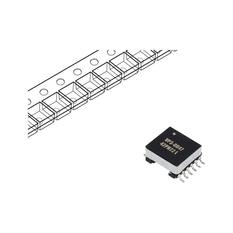 Transformator impulsuri 3,8uH 1,47A 61mΩ 40-125°C ±20% | Electronic-mag.ro | Componente Electronice
