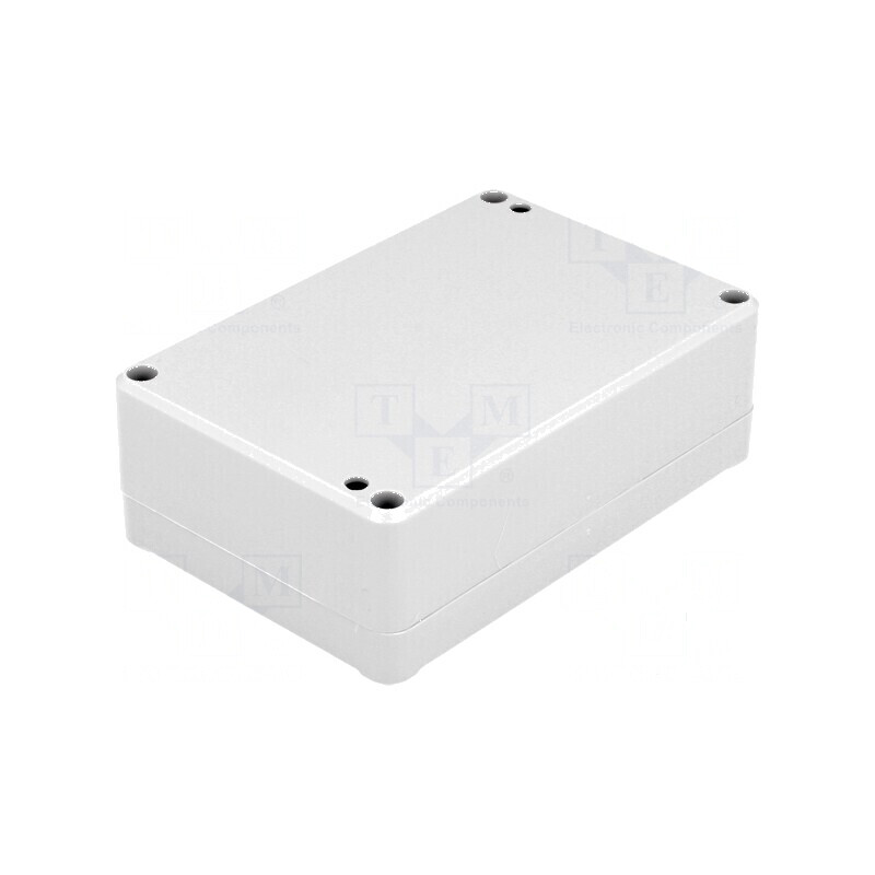 Carcasă universală ABS gri 80mm x 120mm x 41mm cu garnitură | Electronic-mag.ro | Componente Electronice
