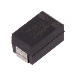 Condensator tantal-polimer low ESR 15uF 63VDC SMD 2917 | Electronic-mag.ro | Componente Electronice