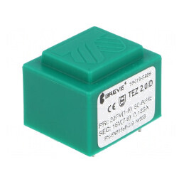 Transformator încapsulat 2VA 230VAC 15V 133,3mA pentru PCB | Electronic-mag.ro | Componente Electronice