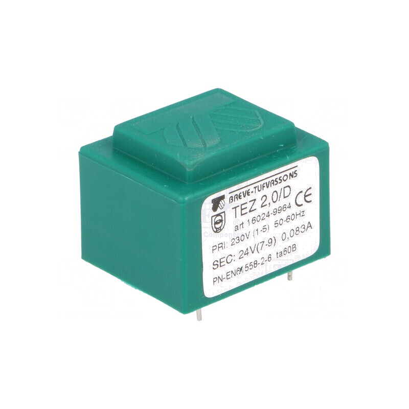 Transformator încapsulat 2VA 230VAC 24V 83,3mA PCB IP00 | Electronic-mag.ro | Componente Electronice Transformator încapsulat 2VA 230VAC 24V 83,3mA PCB IP00 | Electronic-mag.ro | Componente Electronice