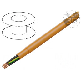 Cablu PUR 7G0,75mm2 neecranat 300V 500V Cu litat | Electronic-mag.ro | Componente Electronice