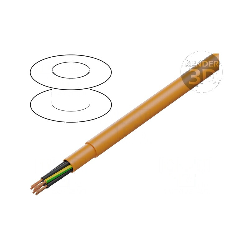 Cablu PUR 7G0,75mm2 neecranat 300V 500V Cu litat | Electronic-mag.ro | Componente Electronice Cablu PUR 7G0,75mm2 neecranat 300V 500V Cu litat | Electronic-mag.ro | Componente Electronice