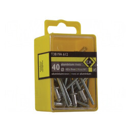 Diblu aluminiu 4,8mm x 9mm - 40 bucăți | Electronic-mag.ro | Componente Electronice