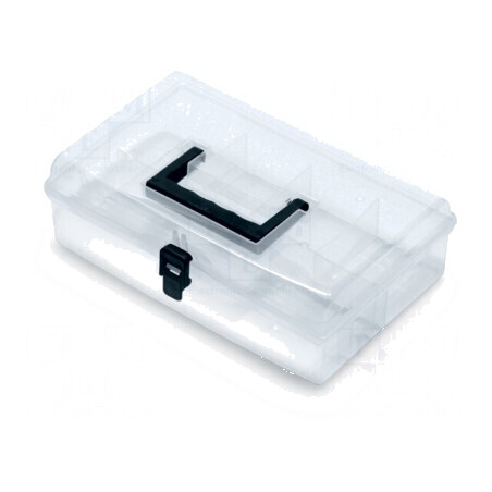 Container colectiv cu partiții transparent 295x195x85mm NUN | Electronic-mag.ro | Componente Electronice