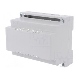 Carcasă DIN Y 89mm X 107mm Z 65mm ABS gri | Electronic-mag.ro | Componente Electronice