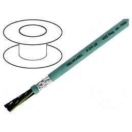 Cablu ecranat F-CY-JZ 5G1,5mm2 cu tressă de cupru cositorit PVC | Electronic-mag.ro | Componente Electronice