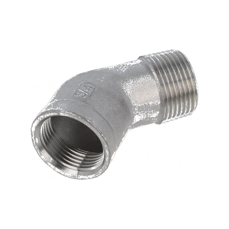 Fitment filetat unghiular 45° max. 10bar | Electronic-mag.ro | Componente Electronice Fitment filetat unghiular 45° max. 10bar | Electronic-mag.ro | Componente Electronice