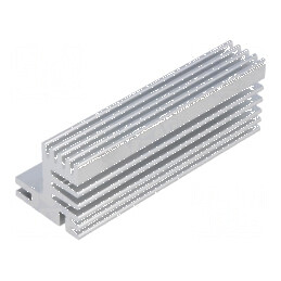 Radiator extrudat TO220 natural 84mm L x 30mm W x 31mm H 5,5K/W | Electronic-mag.ro | Componente Electronice