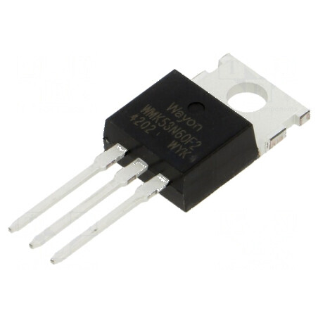 Tranzistor N-MOSFET WMOS F2 600V 26A 90A 350W | Electronic-mag.ro | Componente Electronice