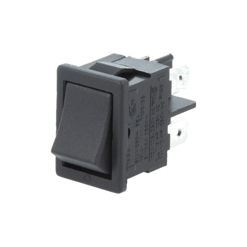 Rocker DPST 10A/250VAC ON-OFF IP40 100mΩ UL94V-0 cupru | Electronic-mag.ro | Componente Electronice Rocker DPST 10A/250VAC ON-OFF IP40 100mΩ UL94V-0 cupru | Electronic-mag.ro | Componente Electronice