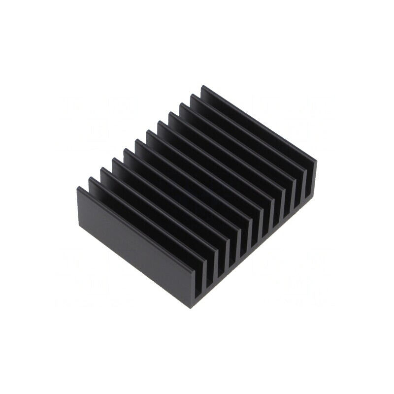 Radiator extrudat cu aripioare negre 50mm x 37,5mm x 20mm | Electronic-mag.ro | Componente Electronice Radiator extrudat cu aripioare negre 50mm x 37,5mm x 20mm | Electronic-mag.ro | Componente Electronice